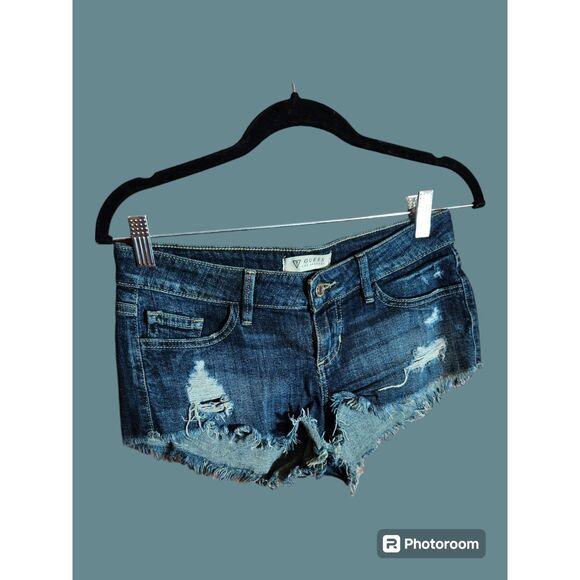 Guess Denim Shorts Size 25 - Picture 1 of 2